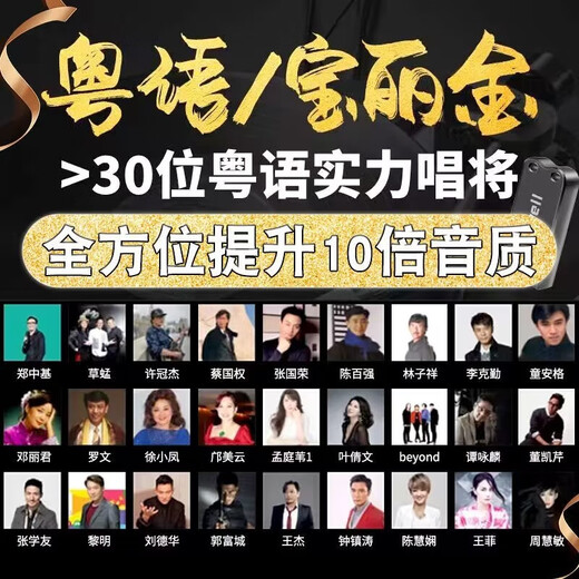 
Xushansi Cantonese songs USB drive lossless sound quality MP3 car USB drive Cantonese Polygon 80s nostalgic classic old songs USB drive A16 Cantonese Golden Songs 688 songs - no video