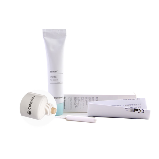 康乐保防漏膏12050造口袋底盘造瘘袋大便袋护理附件填平褶皱凹陷造口 【1支】12050防漏膏60g