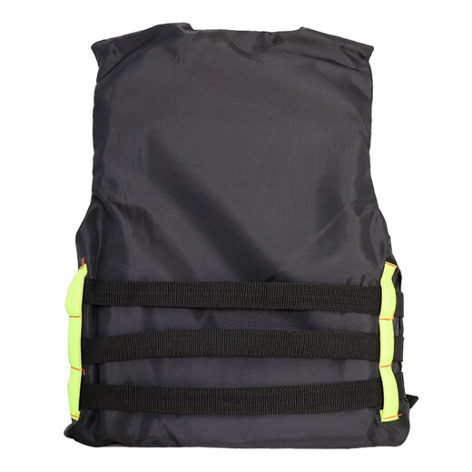 Adandyish green children's life jacket with safety buckle, life-saving whistle and reflective sheet for outdoor flood rescue