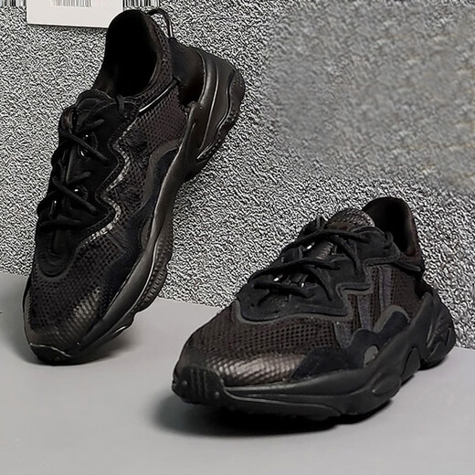 Adidas Nouveaux chaussures pour hommes Clover pour les chaussures de course d'automne pour la formation de fitness léger chaussures décontractées respirant Manager de magasin classique recommandé EE6999 Black Warrior 40
