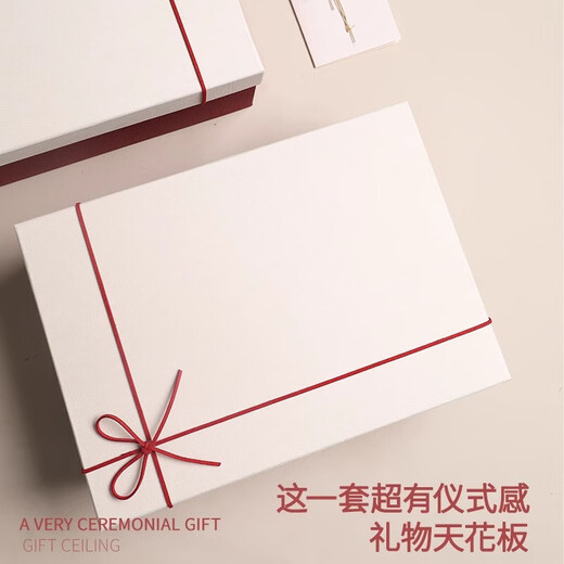 蒂尔堡围巾冬季女生日礼物女生送女友女朋友帽子围脖手套三件套实用礼盒 轻奢礼物 高档礼盒装】米白色围巾套餐五