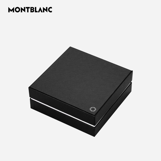 Montblanc (MONTBLANC) large-class silver cufflink gift for boyfriend 112906