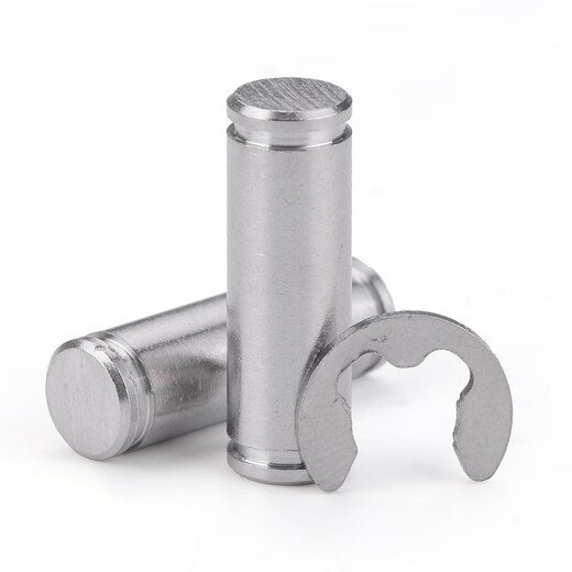 JINGGONG 304 stainless steel slotted pin circlip pin pin slotted pin positioning pin pin retaining ring M8-M12 12 100 (2 sets)