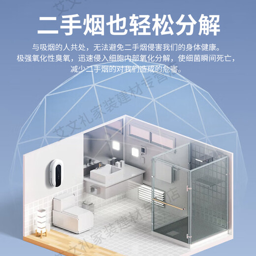 EVANLEY German ozone generator sterilizer household air purifier industrial food factory car sterilization and formaldehyde removal 10g/h (80 square meters)