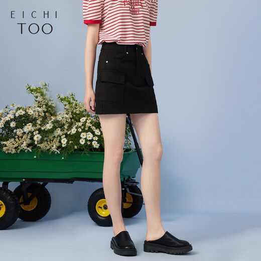 Aijutu sommer New Fashion Multi-Color Denim Single Rock Rock Eqdnj2n702a Schwarz 02 M 160/68a