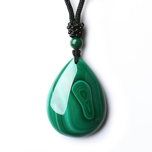 Light and cute natural malachite water droplets. Malachite green universal jade pendant. Malachite genuine. Natural raw stone malachite water droplets. Malachite green jade pendant.