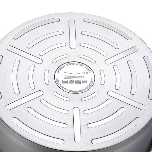 Momscook stainless steel steamer 26cm single layer steamer steamer tray 304 material MT2608ST