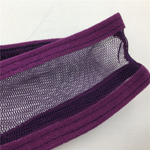 Private Shang Men's Underwear Purple Romantic Transparent Briefs T-Pants Thong One Size 160Jin Jin is equal to 0.5kg within