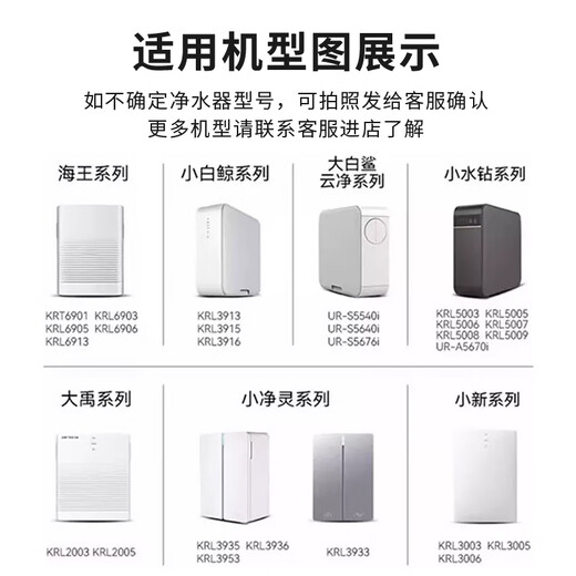 中净力适配沁园于净水机器滤芯小水钻KRL5003/05/06/3616/3913/6901 芯 复合+碳棒【适配大多型号，单拍需备注型号】 适配于沁园净水器KPL6913滤芯