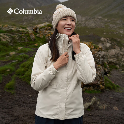 Colombia Wenqis winddichte Reise-Kapuzenjacke im gleichen Stil für Damen im Freien XR3937 043 XR5387 XS (150_76A)