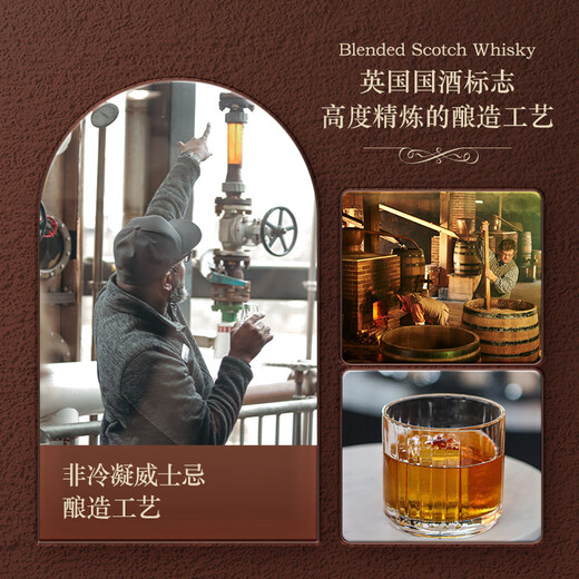 圣盟.菲珑（SANM·FL）苏格兰原瓶进口威士忌 英国洋酒送礼盒装 46度非冷凝威士忌 46度进口威士忌700ml*2