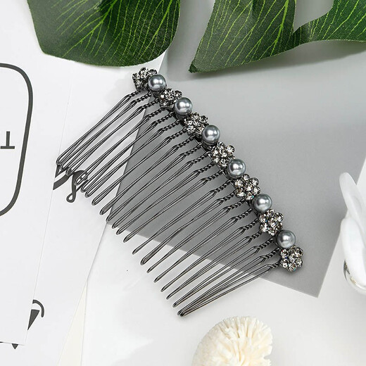 Chimera (CHIMERA) Korean version of non-slip and fall-resistant bangs hair accessories, fashionable and simple hair comb, commuting hair accessories, birthday gift for girls