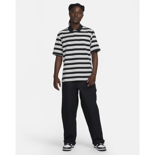 耐克（NIKE）【劲浪体育】男子时尚百搭复古条纹翻领T恤FN3897-010 FN3897-010 S
