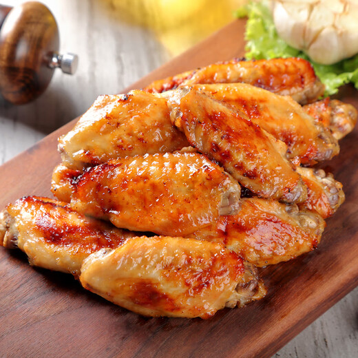 Shennong Chicken Wings, Grilled Wings, Medium Hot Pot, Coca-Cola Chicken Wings, Fresh Chicken Wings, Halal, 30g-40g single wing, 500g per pack, 2kg chicken wings