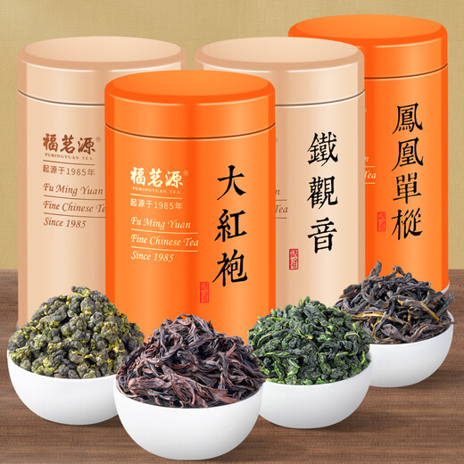 Fumingyuan Four Oolong Tea 500g Special 2025 Nouveau thé Tie Tieguanyin Single Teng Dahongpao Frozen Ding Oolong Tea Box