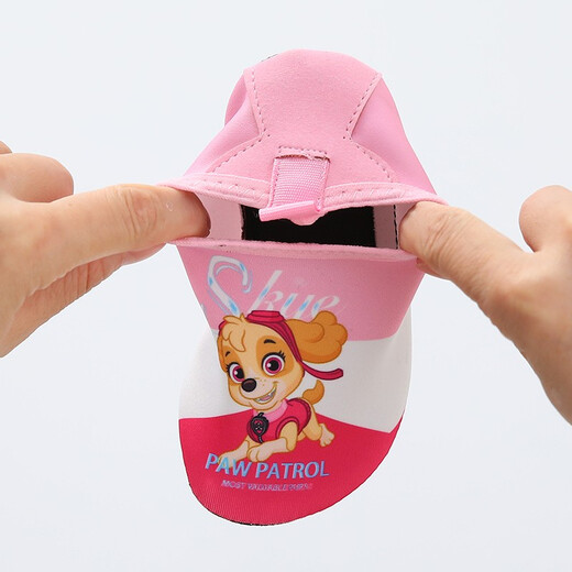 汪汪队立大功（PAW PATROL）汪汪队儿童拖鞋家居鞋宝宝拖鞋秋冬室内家居鞋防滑软底包跟棉拖鞋 2066汪汪队蓝色阿奇 28 适合28/29码(偏小一码)