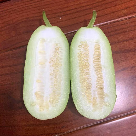 Shouhe melon seeds Shandong crispy Shouguang Boyang large white sand honey fruit sowing in winter and spring planting early maturing extra large eight-sided crispy melon seeds about 60 pieces x 2 bags