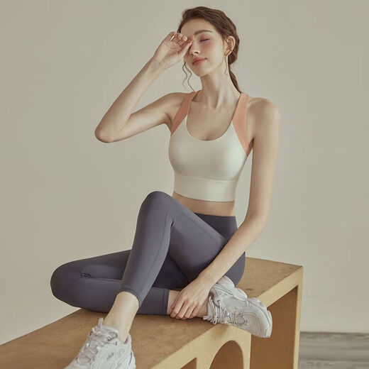 DYAASS Pilates Clothes Breathable Hollow Beautiful Back Yoga Clothes Women's Fashionable Anti-Sagging Fitness Suit Sports Yoga Pants Suit Light Grass Green + Young Bud Green XL XL116-130Jin Jin is equal to 0.5 kg