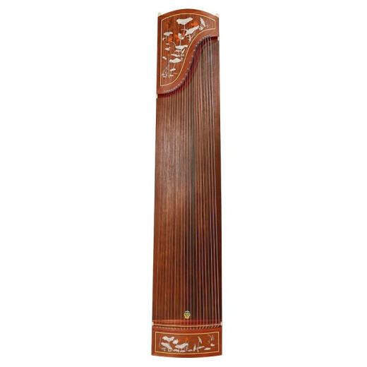 
Dunhuang brand Dunhuang 694L mahogany series shell carving professional performance beginner guzheng qin Shanghai folk musical instrument factory 694L lotus pattern (full set of accessories)