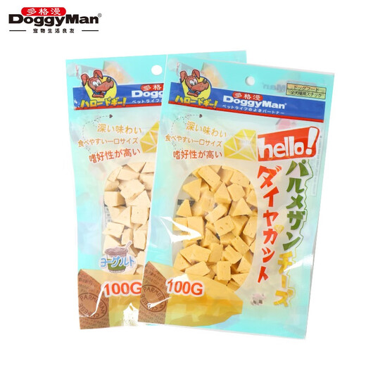 Dogman Japanese Dog Triangular Cheese Dog Training Snacks Parmesan Cheese Senior Dog Snacks Calcium Supplement Cheese Original Flavor
