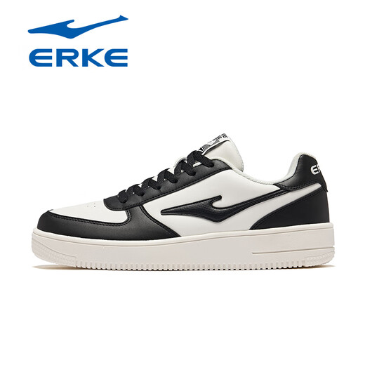 
Hongxing Erke men's shoes summer versatile lightweight sports shoes versatile non-slip white low-top air force number one small white shoes microcrystal white/black 1477 41