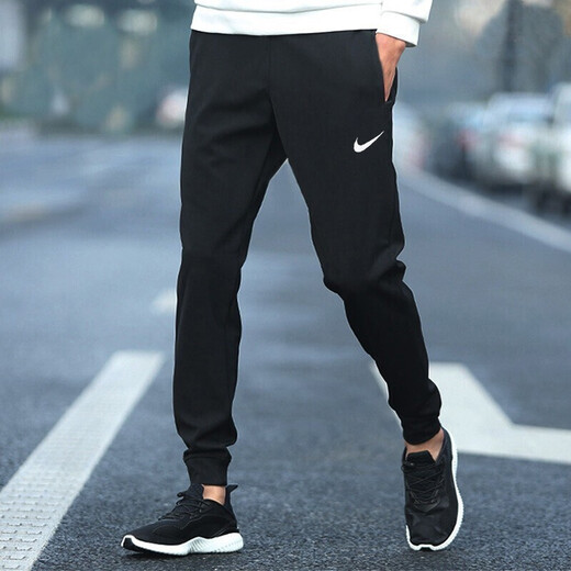 耐克（NIKE）运动套装男装 25夏季新款商务休闲翻领POLO衫短袖T恤 小脚裤长裤 FN3895-100+CZ6380-010 L