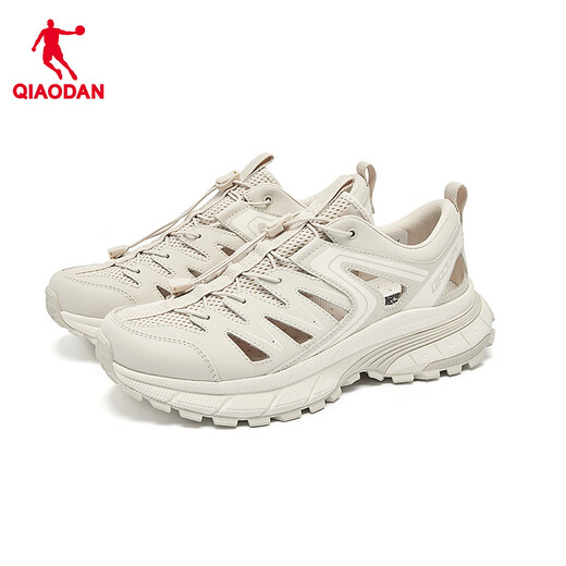 Jordan Kaiyuan V4 sneakers for men 2025 summer new lace-free river tracing shoes, lightweight and breathable outdoor wading casual shoes, smoke gray/original pulp color 45