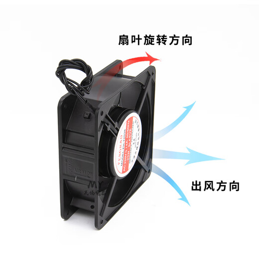 XMSJ小型轴流风机12038数控机床TV工频箱柜电焊风扇220V 15051/220V
