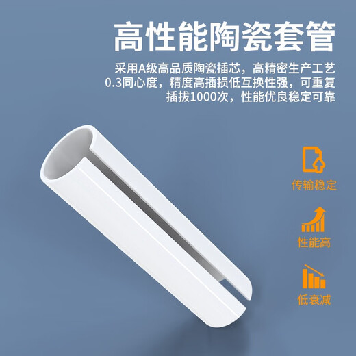 胜为（shengwei）光纤耦合器 SC单工对接头法兰盘 单模多模跳线兼容延长连接器（50个装）BSC00150