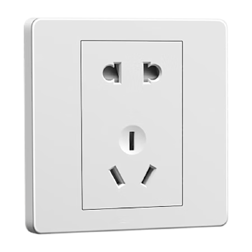 Five-hole socket, voltage 250V, current 10A, type concealed installation