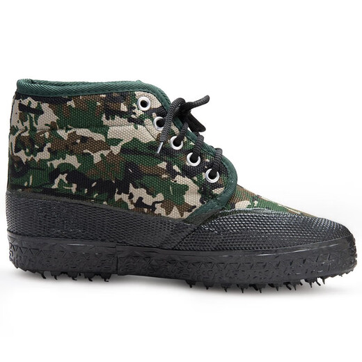 
Iron frog high-top cotton training rubber shoes TW3531 double