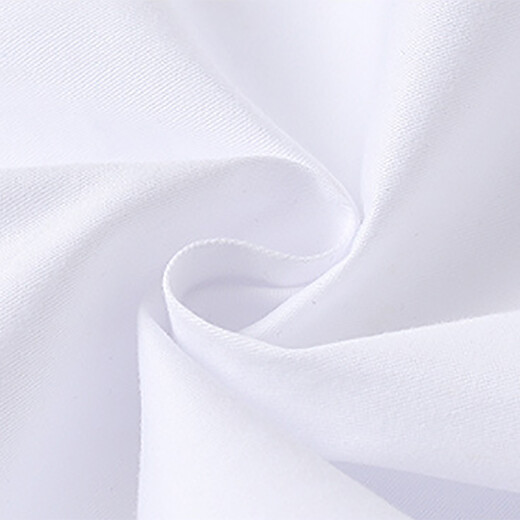 Jiuyu's children's white shirt, boys' spring and autumn pure cotton long-sleeved shirt, middle-aged and older children's performance solid color performance clothes, primary school uniforms, white 170 (suitable for height 161-170cm)