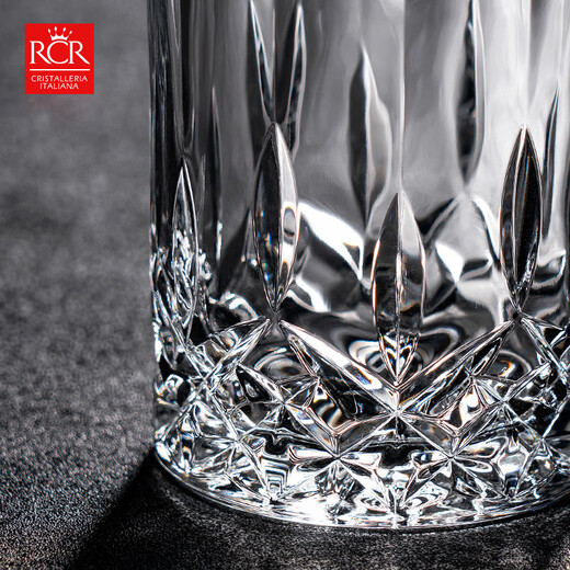 RCR imported crystal glass wine glass whiskey glass 300ml*2 party housewarming New Year wedding gift
