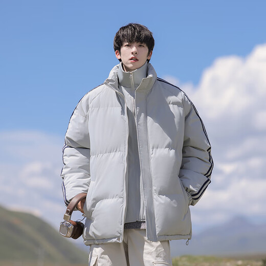 Fang Shaofeng Stand Collar Fake Tree-One Tive Coton Veste en deux pièces pour hommes 2024 Hiver Nouvel Colon