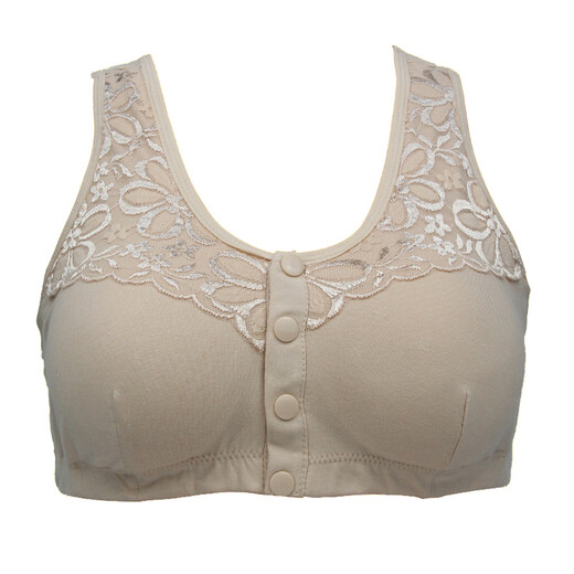 Buge Painted Breast Bra Special Postoperative Breast Bra Two-in-One Fake Breast Fake Breast Axe Resection without Steel Ring Underwear Women Apricot Color Package [Right] 85B Recommended 115Jin [Jin equals 0.5 kg] About

