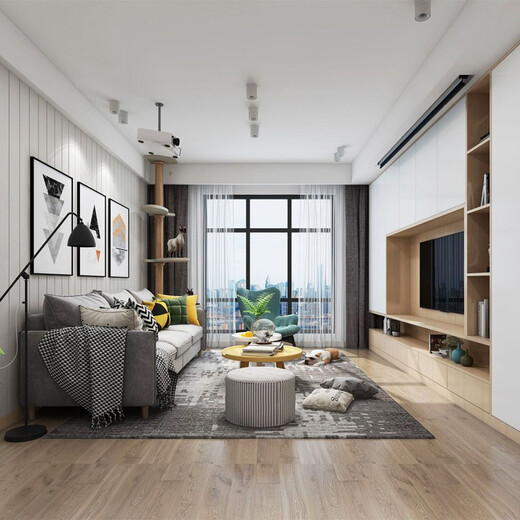 Golden Mantis Home Decoration Package Full-package Home Decoration Design Rendering Whole House Decoration Company