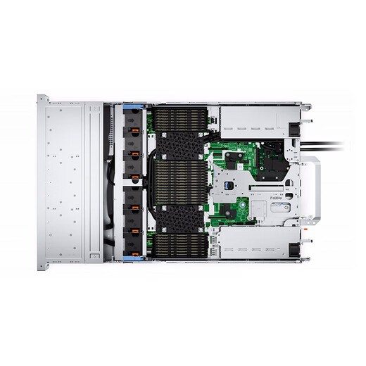 戴尔（DELL）PowerEdge R760双路机架式服务器新一代的虚拟化加速AI培训大数据分析定制 1*金牌6430【 32核64线程 2.1G】 256G内存丨12*20T SAS丨H755