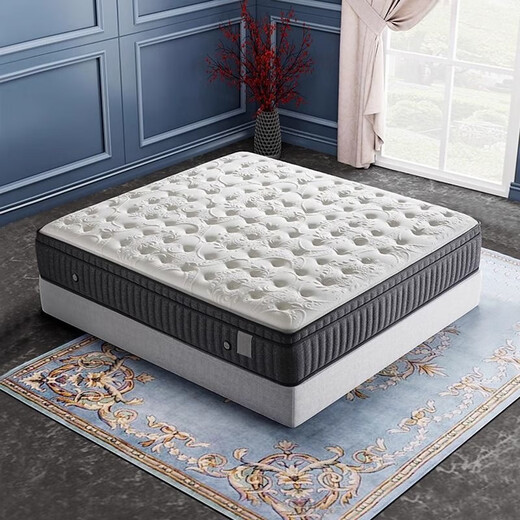 
The same latex mattress as Hilton five-star hotel in Taojuyashi 1.8x2m super soft Simmons independent bag spring 30CM Hilton Comfortable Model [thickness about 20cm] roll bag 1350mm*1900mm