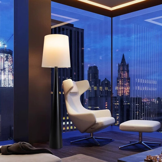 Zhongshuai Italian mushroom lamp Nordic light luxury Internet celebrity living room bedroom floor lamp designer model room famous creative standing lamp 1.7 meters stepless dimming