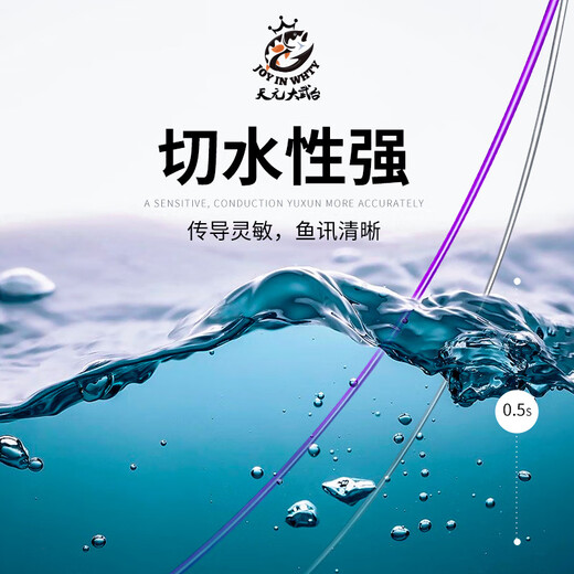 Tianyuan Wuhan Tianyuan Denggang Dawutai customized fishing line nylon line main line/sub-line strong pulling force soft and wear-resistant main line No. 1.0