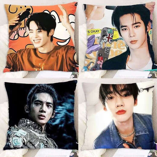 Yushi pillow Fengshen Jifa peripheral double-sided cushion best friend classmate birthday gift room dormitory pillow Yushi 1 50x80cm (pillow core + pillowcase)