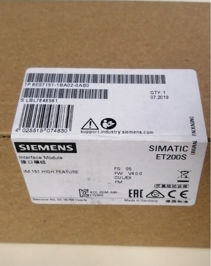ET200S7 module 6ES7151-1AA02/03/04/05/6/1AB02/5/1BA02- 6ES7151-1AA02-0AB0