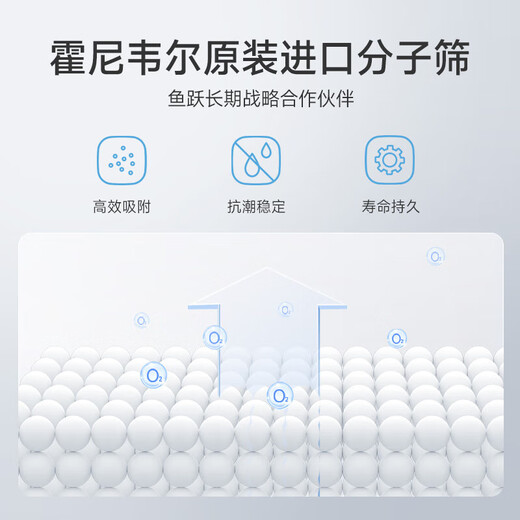 Yuwell (yuwell) medical oxygen concentrator 5 liters high flow light oxygen concentrator household with atomization oxygen machine for the elderly and pregnant women 7F-3TW oxygen concentrator + atomization function 3L machine