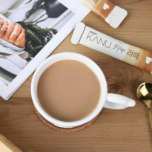Maixin Korea Импортировал Maixin Kanu Kanu Latte Coffee 50 Boxs Pack Импортированный оригинальный мгновенный латте кофе порошок двойной латте 50 коробок.