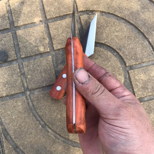 Jiaqiu hand-made sharp steel grafting knife bud grafting knife wood grafting knife seedlings fruit tree grafting knife pruning wood knife grafting handmade knife grafting knife left hand