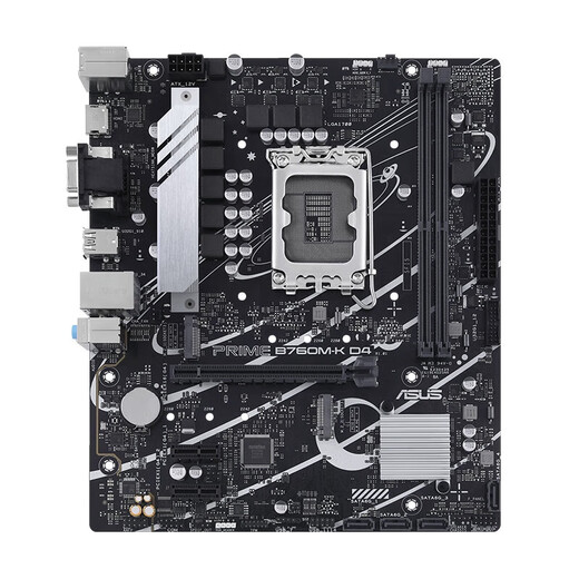 Intel 14th generation Core CPU Asus B760 motherboard CPU set Board U set Asus PRIME B760M-K D4 i3-14100F box