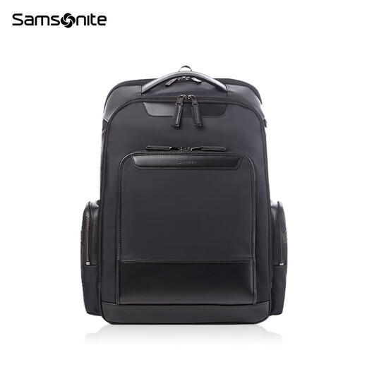 Samsonite high-end business backpack computer bag 17-inch men's backpack short-distance business trip large capacity star same style QY6