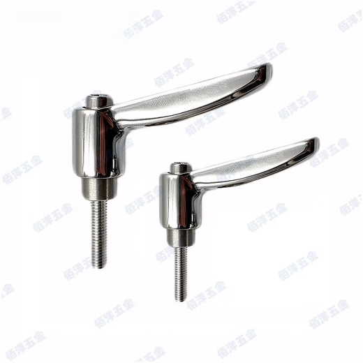 Danyang Qingtian 7-character adjustable handle all stainless steel screws CLCF internal thread SCL456 fixed handle external thread SCL420