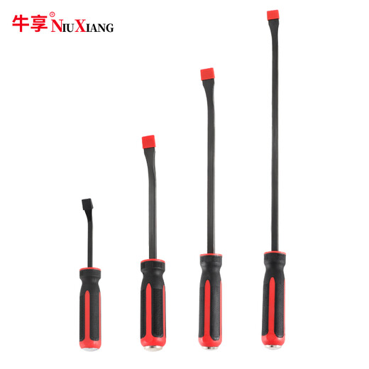 Niuxiang multifunctional extra large screwdriver large screwdriver one word lengthened can knock screwdriver screwdriver crowbar multifunctional crowbar 12 inches 1