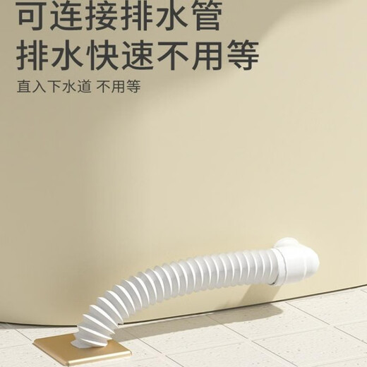 小洁匠选日本儿童加厚洗澡桶宝宝泡澡桶小孩可坐式沐浴桶家用婴儿游泳澡盆  布鲁蓝【0-10岁感温高凳】 【数显设计-安全材质-可坐式】送